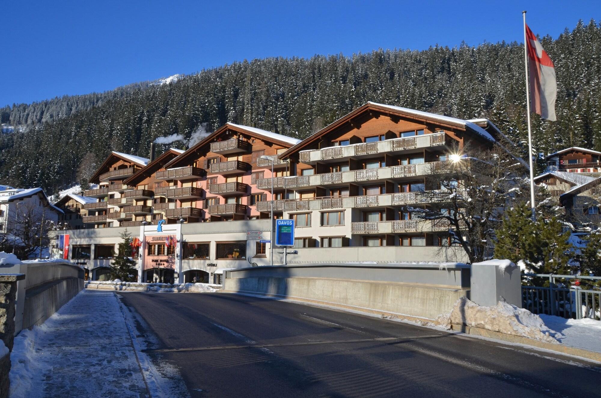 Silvretta Parkhotel Klosters Exterior foto