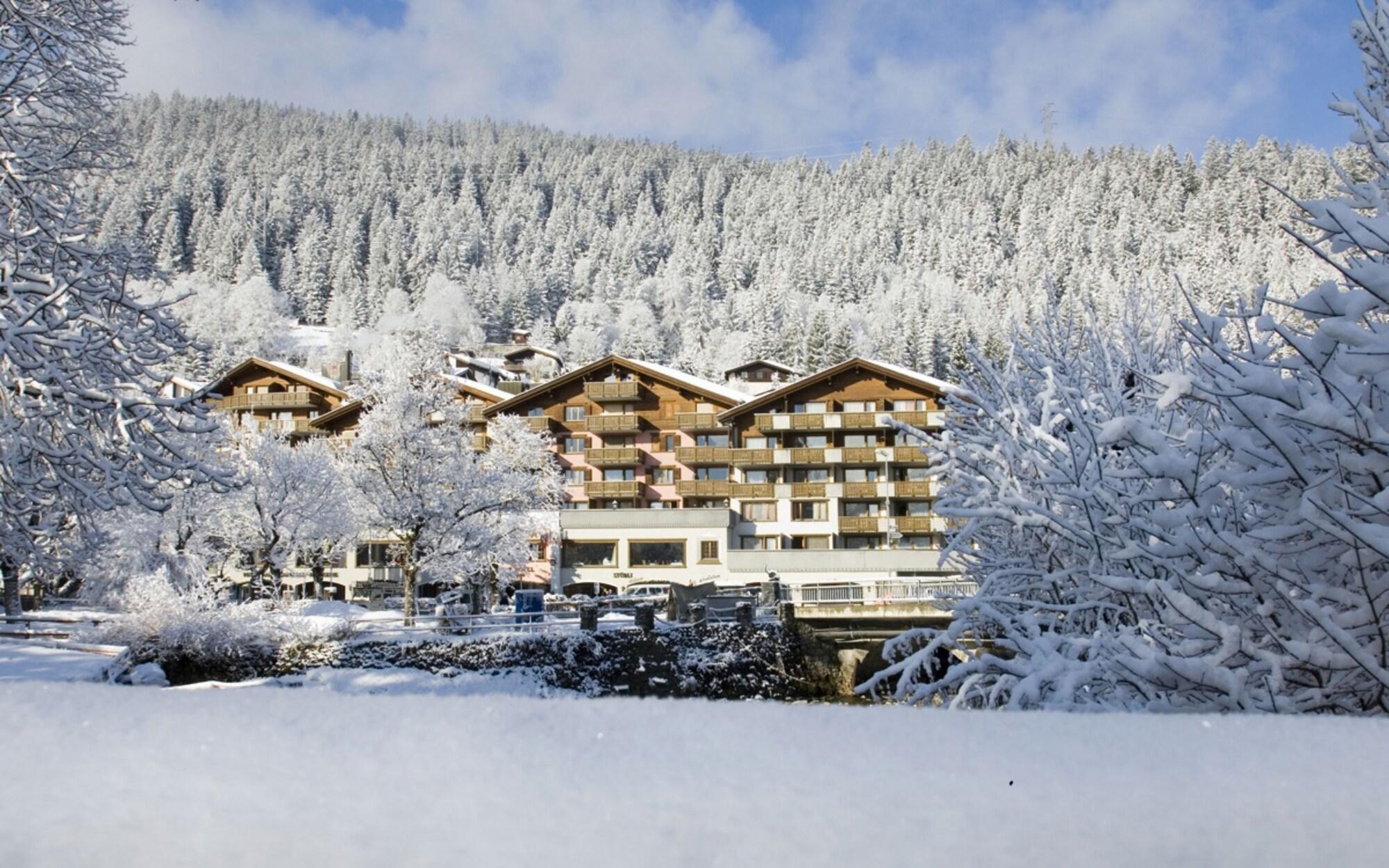 Silvretta Parkhotel Klosters Exterior foto